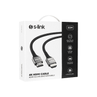 S-LINK SLX-HD4K30 19+1 HDMI TO HDMI 30M METAL V2.0 4K (4096*2160) 30HZ KABLO - 2