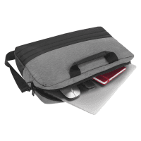 ADDISON 301001 14.0-15.6 GRİ/SİYAH BİLGİSAYAR NOTEBOOK ÇANTASI - 4
