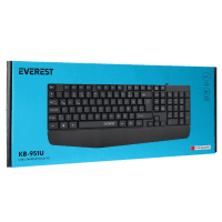 EVEREST KB-951U SİYAH USB STANDART Q KLAVYE - 3