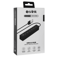 S-LINK SW-U217 USB 2.0 7 PORT HUB ÇEVİRİCİ ADAPTÖR - 4