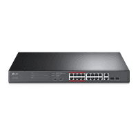 TP-LINK TL-SG1218MP 16 PORT GIGABIT+ 2X1GB RJ45/2XSFP COMBO 250 METRE POE MESAFE 250W RACKMOUNT SWITCH