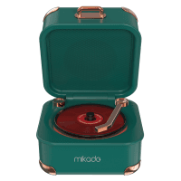 MIKADO MD-62BT 5W 1200MAH YEŞİL TF KART + BLUETOOTH DESTEKLİ KLASİK RETRO MÜZİK KUTUSU - 2