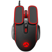 EVEREST SM-G55 X-FORA USB SIYAH 7D OPTIK 7200DPI LED IŞIKLI GAMING OYUNCU MOUSE - 2