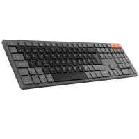 EVEREST KB-2610 SİYAH/GRİ 2.4G + BT1+BT2 ÜÇLÜ BIR ARADA 3 IN 1 Q KABLOSUZ KLAVYE - 2