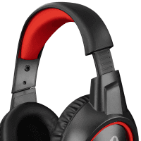 SNOPY SN-GX1 ERGO SİYAH/KIRMIZI 3,5MM GAMING OYUNCU MIKROFONLU KULAKLIK - 5