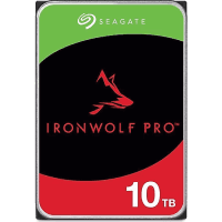 SEAGATE IRONWOLF PRO ST10000NT001 10TB 7200 RPM 256MB SATA3 550TB/Y RV NAS