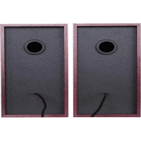 LECOO DS105 KLASİK KIRMIZI AHŞAP HOPARLÖR - 2