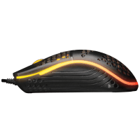 EVEREST SM-654 ECO USB SIYAH 4D OPTIK LED IŞIKLI GAMING OYUNCU MOUSE - 4