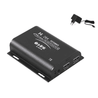 S-LINK SL-HEX130 HDMI EXTENDER UZATICI CAT6 H.264 150M TRANSMITTER VERİCİ - 2