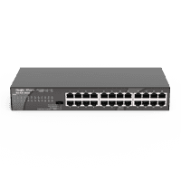 RUIJIE REYEE RG-ES124GD 24 PORT 10/100/1000 YONETILEMEZ RACKMOUNT SWITCH METAL KASA
