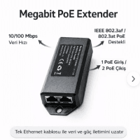 APRONX NVD-2101 (BEYAZ) 10/100 1 IN 2 100M POE REPEATER EXTENDER - 2
