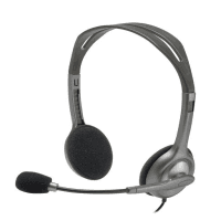 LOGITECH H111 STEREO KULAKLIK-SİYAH 981-000593 - 4