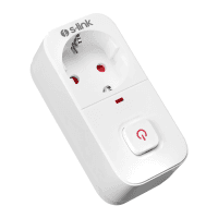 S-LINK SL-010 16A/250V 750 JOULE ANAHTARLI ISIYA DUYARLI DEVRE VE AKIM KORUMALI TEKLİ PRİZ