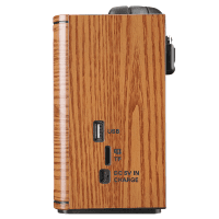 MIKADO MDR-123BT AHŞAP USB- TF DESTEKLI BLUETOOTH FM/AM/SW 3 BAND KLASIK RADYO - 4