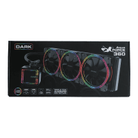 DARK AQUAFORCE W360 DKCCW360 360MM FIXED RGB LEDLI SIVI SOĞUTMA - 10