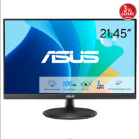 ASUS VP227HF 21.45 VA 1920x1080 1ms 100Hz 250cd HDMI VGA YOK VESA 3YIL 99% Srgb EYECARE FLICKER-FREE DÜŞÜK MAVİ IŞIK MONİTÖR