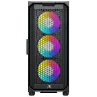 POWERBOOST PB-P521B 750W 80+ BRONZE USB 3.0 ATX MESH RGB FAN SIYAH KASA - 2