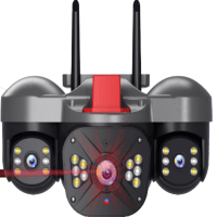 APRONX APX-WP332 6MP 2.8MM-3.6MM ÜÇ KAMERA 22 LED WIFI PTZ