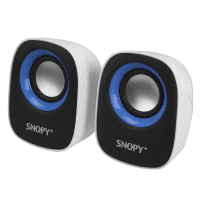 SNOPY SN-120 2.0 BEYAZ/MAVI USB SPEAKER - 3