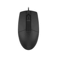 A4 TECH OP-330S KABLOLU SESSİZ V-TRACK 1200DPI MOUSE SİYAH - 3