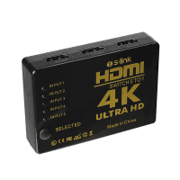 S-LINK SL-HSW75 HDMI 5IN1 OTOMATIK 5LI METAL SWITCH - 2