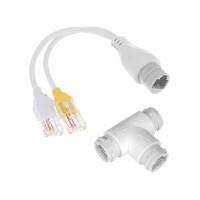 Q-PORT Q-SPLPOE1 POE SPLITTER 2-İN-1 AĞ KÖNNEKTÖRÜ+ 3 YOLLU RJ45 KONNEKTÖRÜ - 2