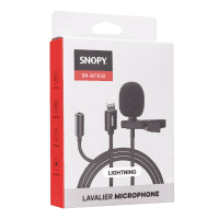 SNOPY SN-MTK35 SİYAH LIGHTNING TIKTOK AKILLI YAKA MİKROFONU - 3