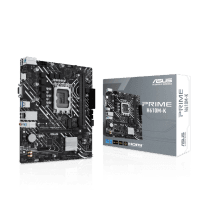 ASUS PRIME H610M-K D4 ARGB Intel H610 LGA1700 DDR4 3200 HDMI M2 USB3.2 AURA RGB mATX ASUS 5X PROTECTION III