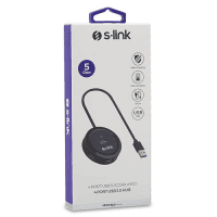 S-LINK SW-U300 4 PORT USB 3.0 GRİ USB HUB ÇOKLAYICI - 3
