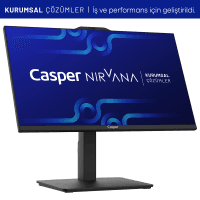 CASPER NIRVANA AIO A90.1342-BE00X-V-S SİYAH INTEL CORE i5-13420H 16GB RAM 500GB NVME ALL IN ONE MASAÜSTÜ BİLGİSAYAR