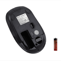 EVEREST SM-18 USB KABLOSUZ MOUSE SİYAH/MAVİ - 4