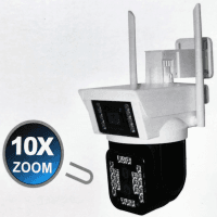 APRONX APX-WP363OZ 9MP 10X ZOOM 2.8MM-12MM İKİ KAMERA WIFI PTZ