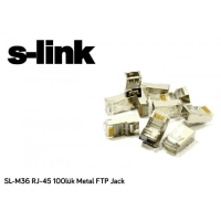 S-LINK SL-M36 RJ-45 100LUK METAL FTP JACK