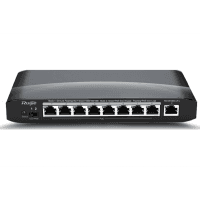 RUIJIE RG-ES109G-LP-L 8 PORT + 1 PORT UPLINK 10/100/1000 8 PORT POE 54W YONETILEMEZ DESKTOP SWITCH