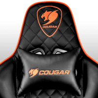 COUGAR CGR-NXNB-GC3 ARMOR ONE OYUNCU KOLTUĞU (SİYAH / TURUNCU) - 6