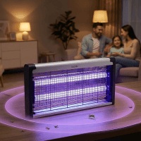 ASONIC S27 ÇİFT CAM LED ZİNCİR ASKILI SANAYİ TİPİ SİNEK ÖLDÜRÜCÜ XXL BOY 30W+ 2000V - 6