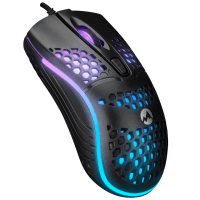 EVEREST SM-654 ECO USB SIYAH 4D OPTIK LED IŞIKLI GAMING OYUNCU MOUSE