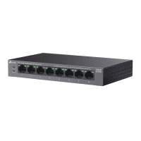 TP-LINK LS108GP 8 PORT 10/100/1000 POE 62W YONETILEMEZ SWITCH