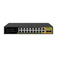 GENATA GNT-MP1420ES 16 PORT (10/100 MBPS) POE + 2X UPLINK(10/100/1000) + 2SFP(10/100/1000) SWITCH