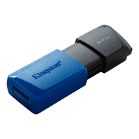 KINGSTON 64GB (DTXM/64GB) USB3.2  DATA TRAVELER EXODIA M SİYAH/MAVİ - 2