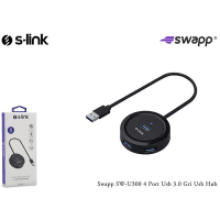 S-LINK SW-U300 4 PORT USB 3.0 GRİ USB HUB ÇOKLAYICI - 2