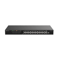 RUIJIE REYEE RG-ES126FGS-P 26 PORT 10/100 FAST ETHERNET TAK ÇALIŞTIR SWITCH 2 GIGABIT UPLINK 1 GIGABIT COMBO 24 PORT POE+ 370 - 3