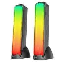 MIKADO MD-183 2.0 3W*2 BLUETOOTH SİYAH RGB AYDINLATMALI USB + 3.5MM USB 5V SPEAKER HOPARLÖR - 2