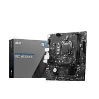 MSI MB PRO H510M-B SOKET 1200 DDR4 2933MHZ ,M.2 USB3.2 1X 1G LAN MATX(YALNIZCA 10. NESIL DESTEKLI)