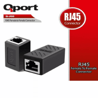 QPORT Q-J6D CAT6 DİŞİ DİŞİ BİRLEŞTİRİCİ APARAT