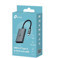 TP-LINK UA440C USB3.0 TYPE-C SD & microSD 4.0 KART OKUYUCU ADAPTÖR