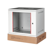 LANDE 9U LN-STB09U5440LG 19" STB SECURITY BOX DUVAR TIPI KABINET  W=542 MM D=400 MM RAL 7035 A.GRI (542X400X459)