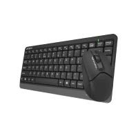 A4 TECH FG1112 2.4 Q FN-MM MINI KLAVYE+MOUSE SET SIYAH - 4