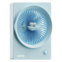 ASONIC AFN23 MAVİ 500MAH 3 HIZ KADEMELİ MASAÜSTÜ USB FAN - 5