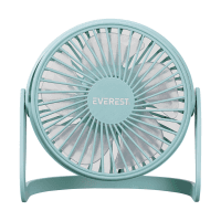 EVEREST EFN-505 MASAÜSTÜ TURKUAZ USB FAN